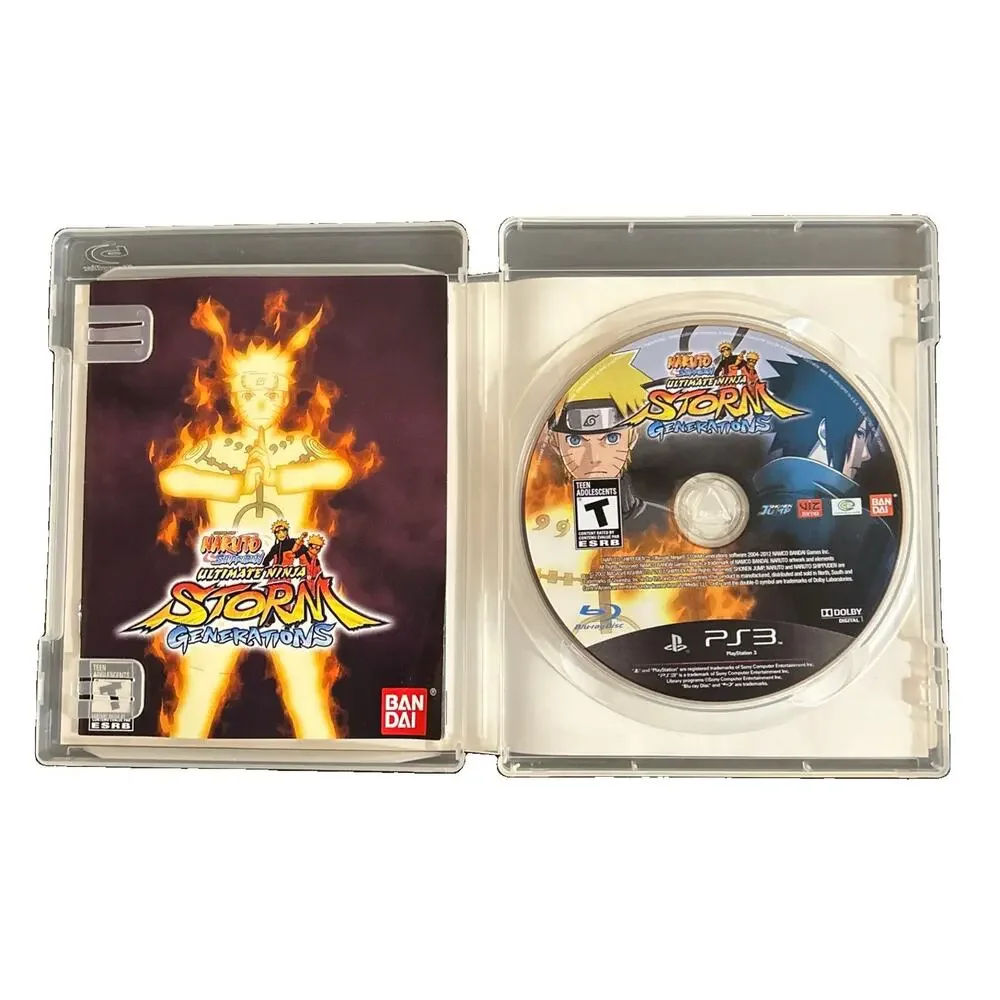 Naruto Shippuden Ultimate Ninja Storm Generations Sony PlayStation 3 PS3 CIB